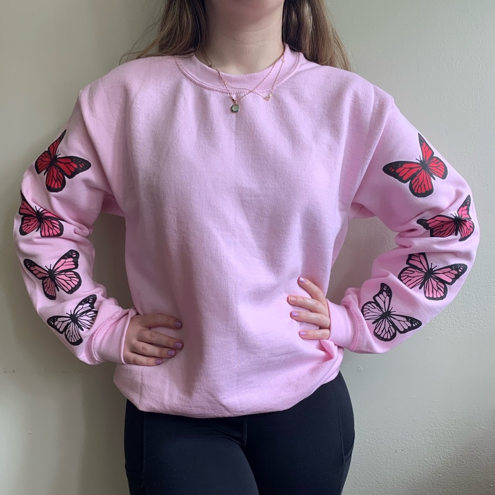 CUSTOM MADE TO ORDER CREWNECK🦋 - Picture 2 of 2